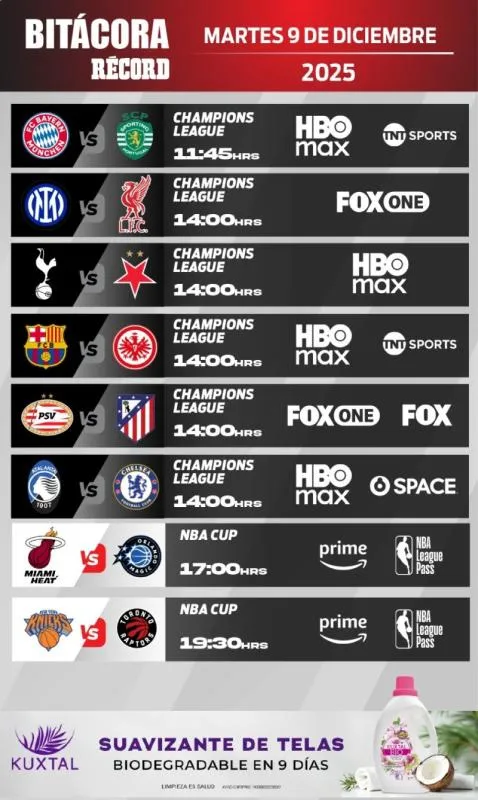 Agenda RÉCORD | RÉCORD