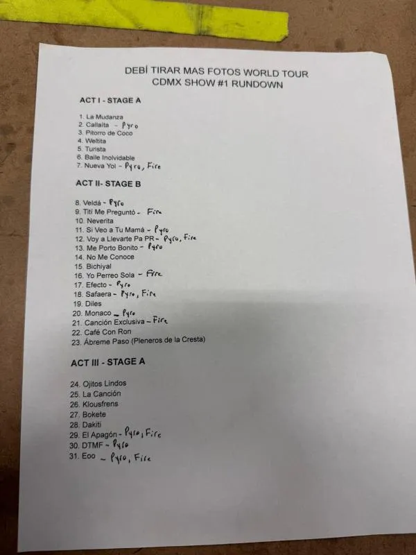 El concierto está dividido en tres actos llenos de baile / Especial