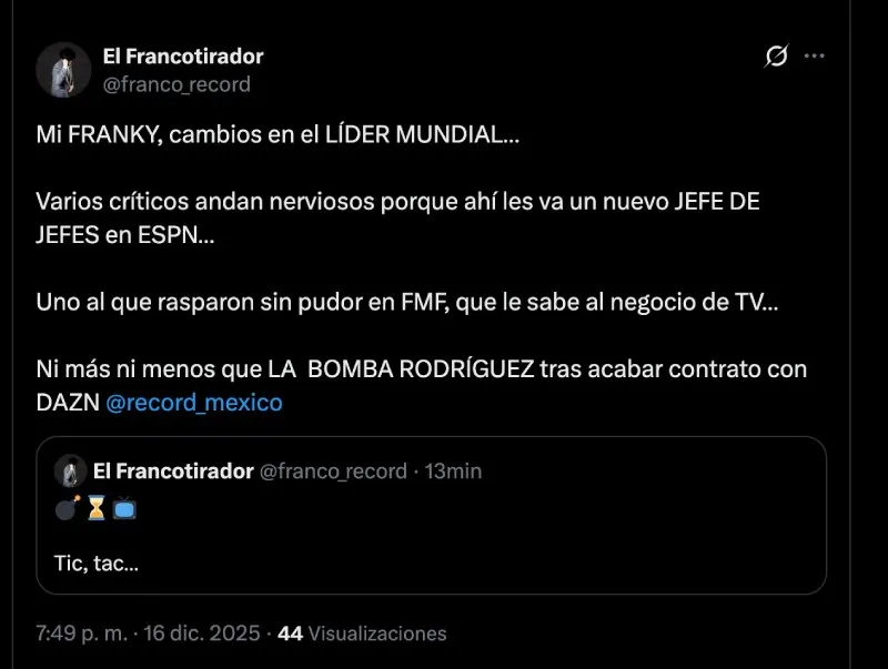 Llegaría a ESPN