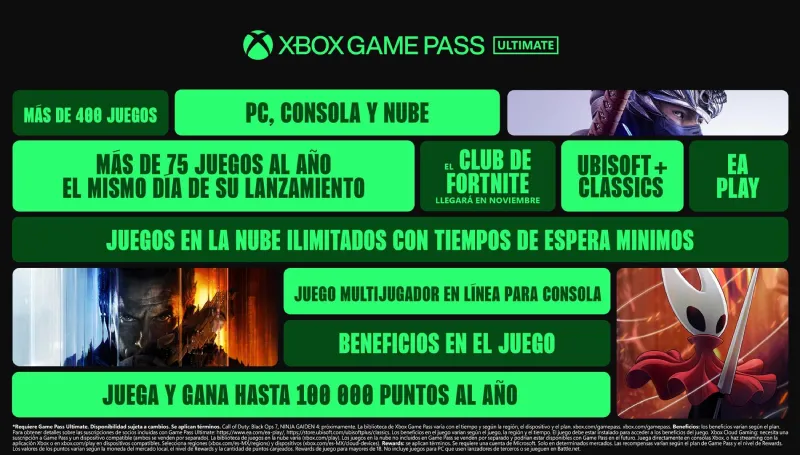 Xbox Game Pass promete más títulos y nuevos modos de jugador / Especial