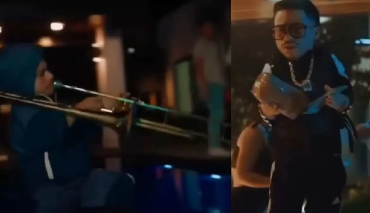 Abelito aparece en el videoclip de la canción 'Cuerno Azulado'/YouTube