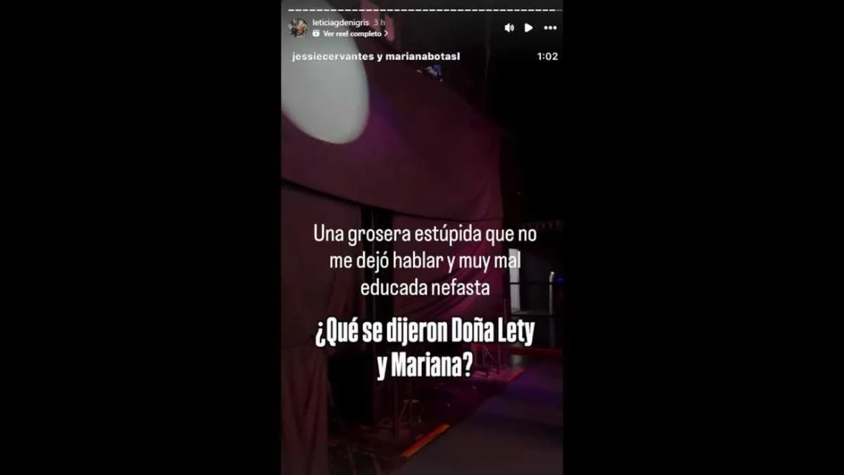 Así se expresó la señora de la actriz Mariana Botas/X