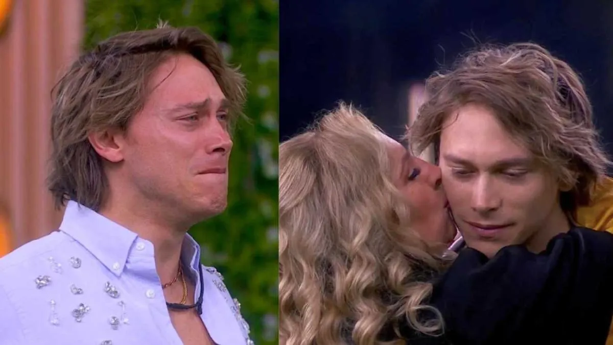 Doña Alegría entró a la casa para ver a su nieto Aldo/X: @LaCasaFamososMx