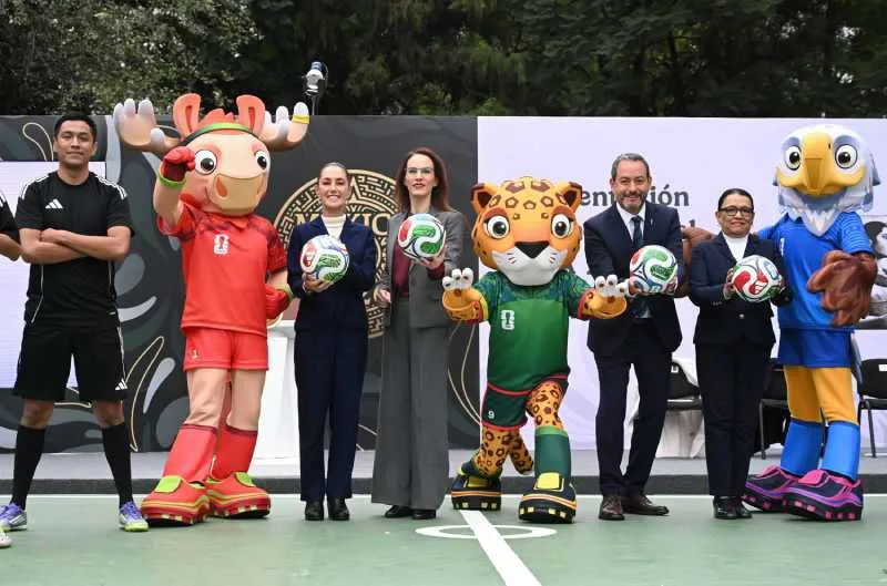 Se presentó de manera oficial el Mundial 2026 en México/Presidencia de México