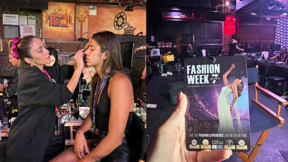 Karina Puente mientras tanto está de viaje sola por Nueva York/IG: @karybridge