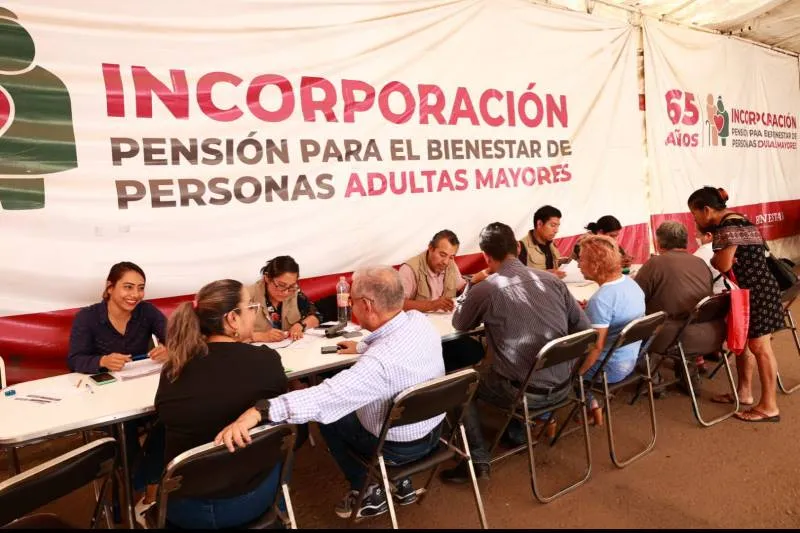 Son alrededor de 12 millones de adultos mayores los afiliados a este programa/Secretaría del Bienestar