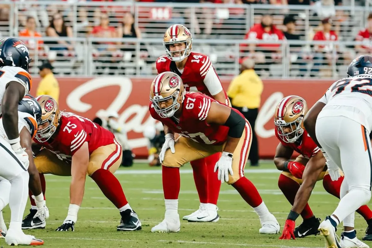 Alarcón está con los 49ers desde 2024