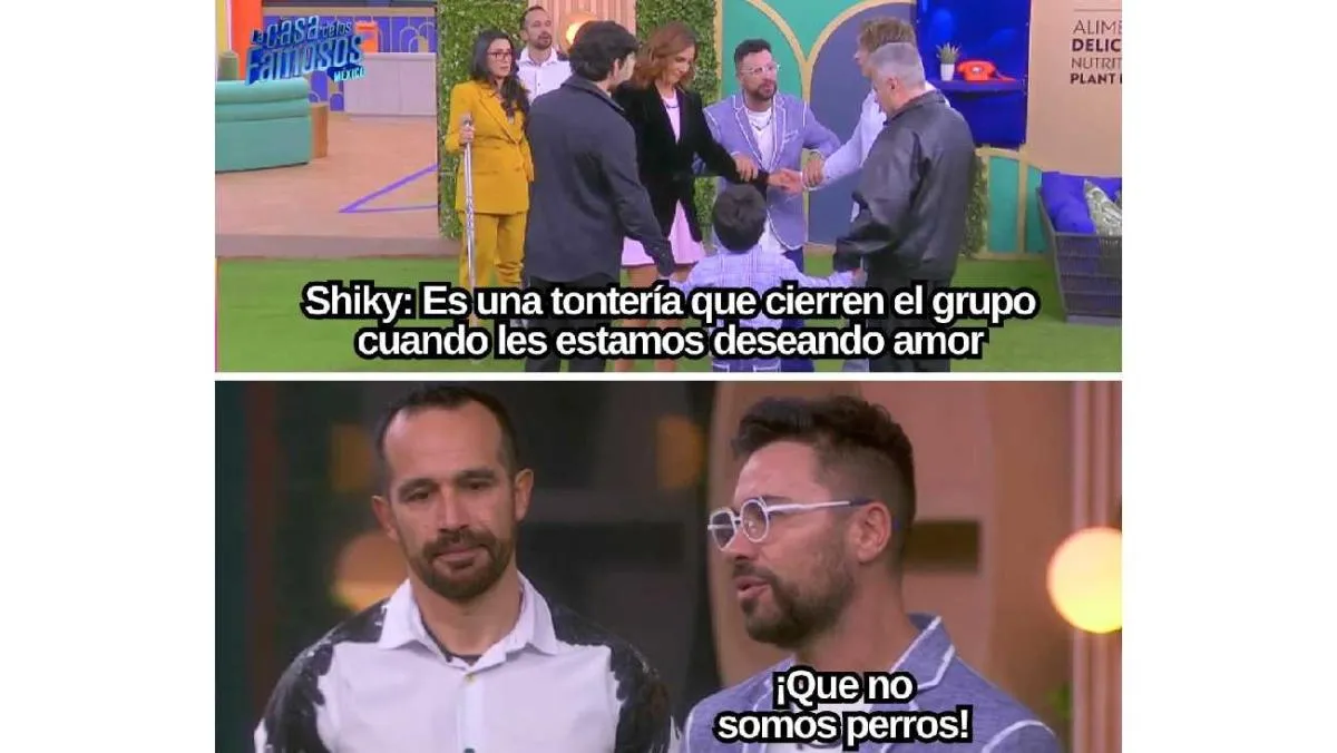 Shiky reclamó a los de Noche por haberlos excluido/X: @LaCasaFamososMx