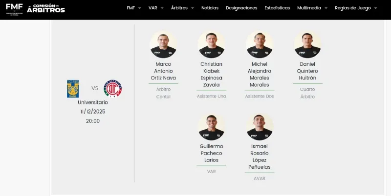 La FMF ya confirmó la designación del 'Gato' Ortiz