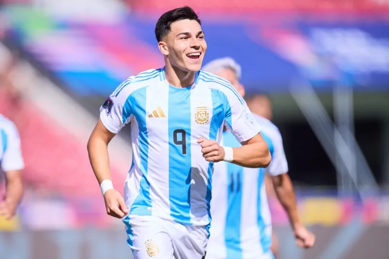 Alejo Sarco, delantero de Argentina Sub 20 | MEXSPORT
