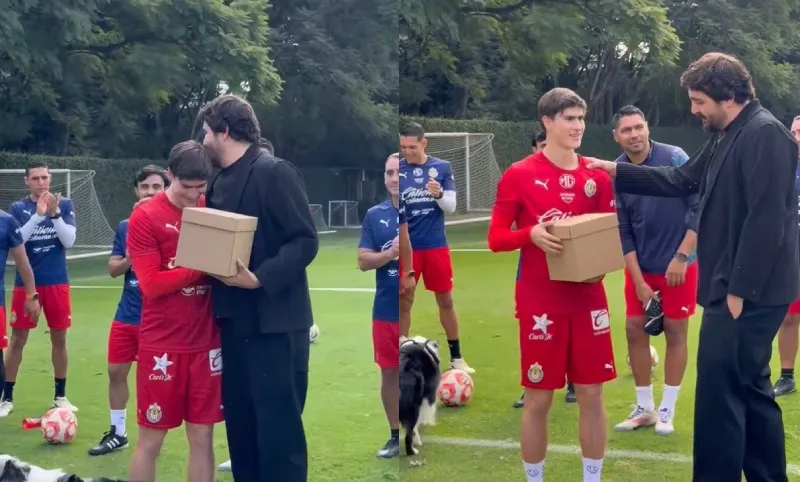 Vergara hizo un obsequio especial a González