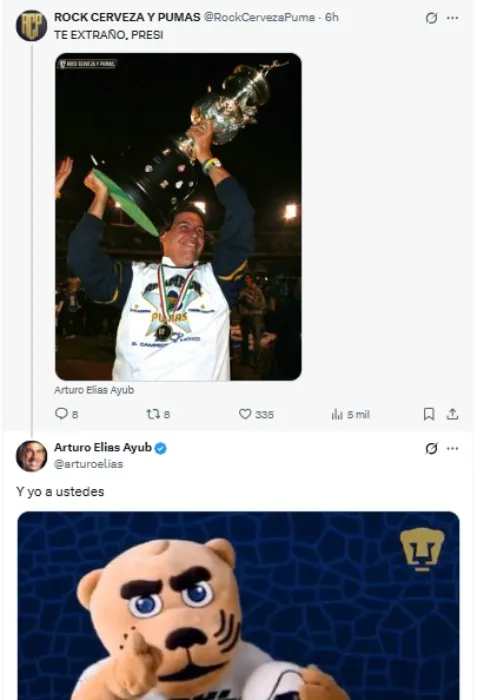 Así fue la interacción que ilusionó a la afición de Pumas