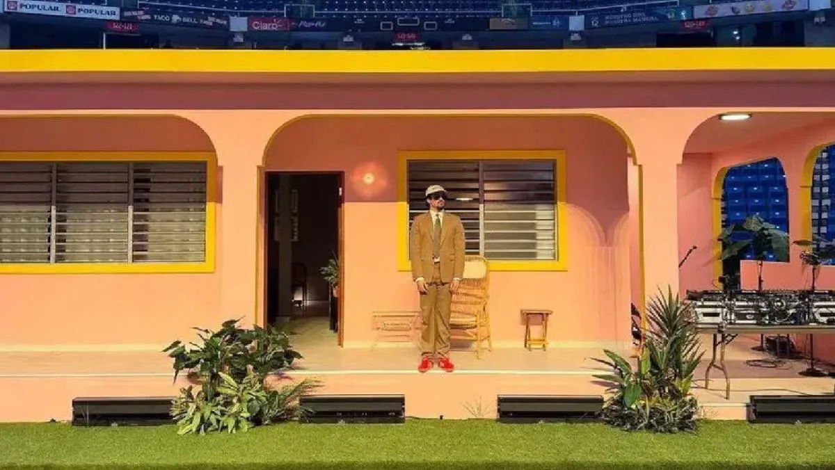 Así se ve la casita que construyó el Conejo Malo para sus conciertos/X