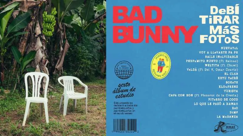El álbum Debí Tirar Más Fotos ha sido un éxito para el Conejo Malo/X