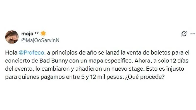 Este mensaje en redes sociales se hizo viral/X