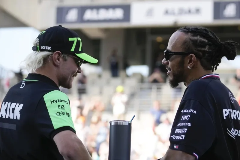Bottas y Hamilton son de los pilotos más veteranos