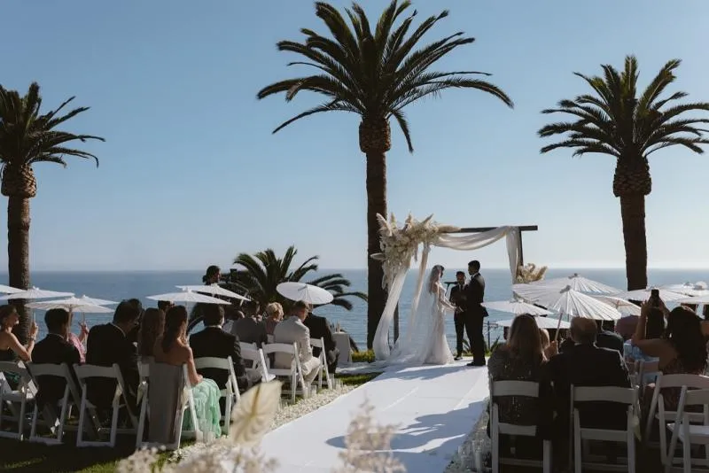 La ceremonia estuvo llena de lujos