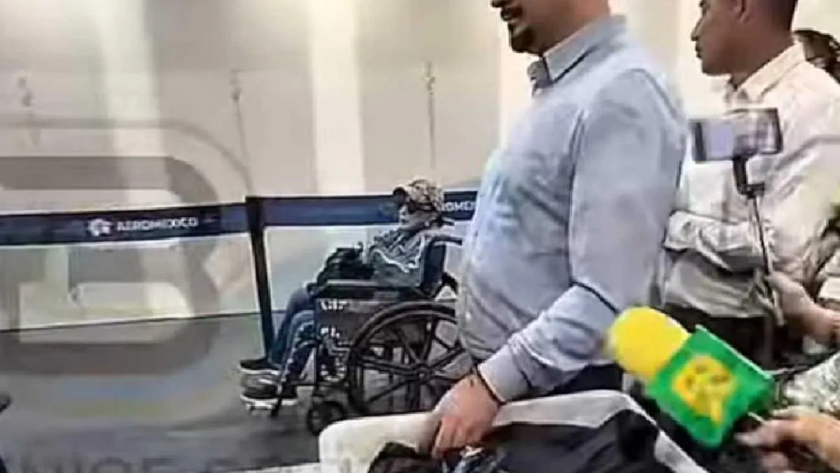 Hace unas semanas se vio a La Chilindrina en silla de ruedas/X