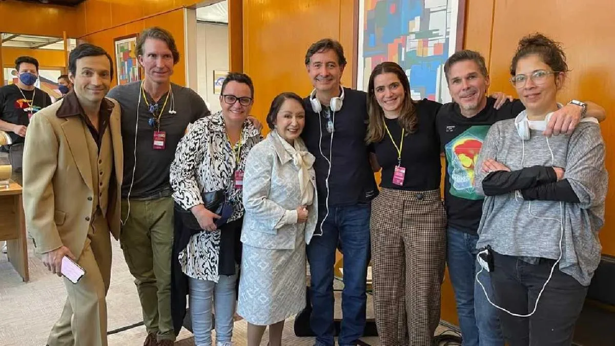 La actriz tuvo una pequeña participación en la serie de Chespirito/IG: @lachilindrina_oficial