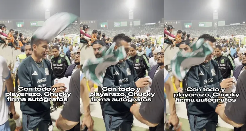 Lozano vivió un momento peculiar