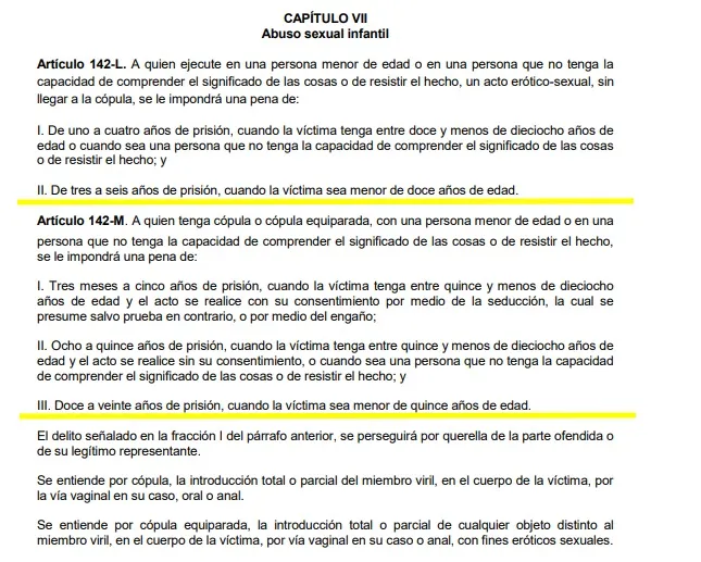 La máxima pena que podría recibir Omar 'N' es de 20 años