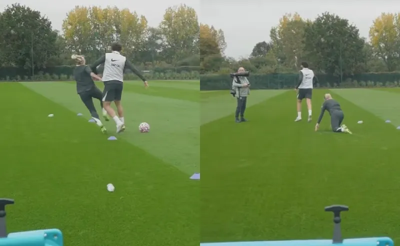 Costa derribó a Davison