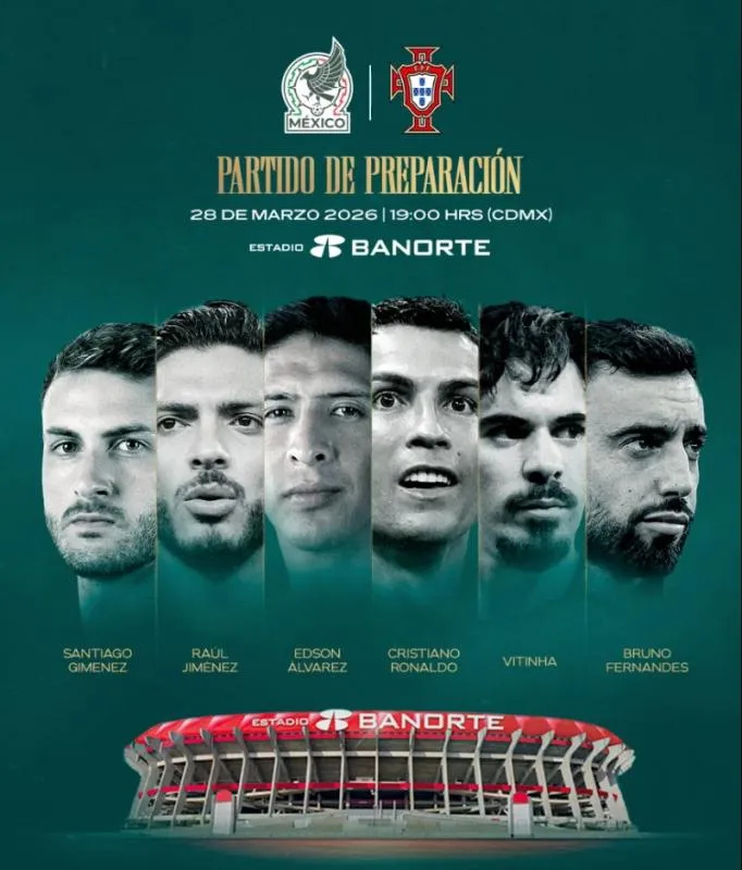 La Selección Mexicana confirmó el amistoso contra Portugal