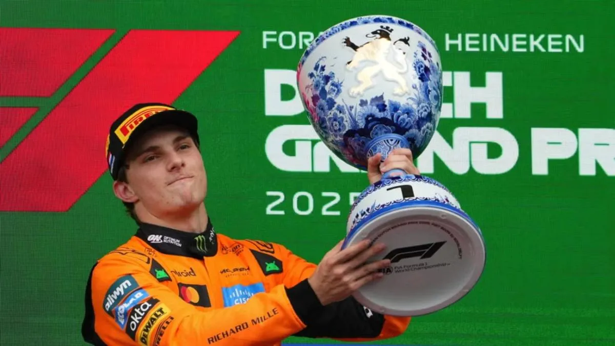 Piastri actualmente es líder del campeonato