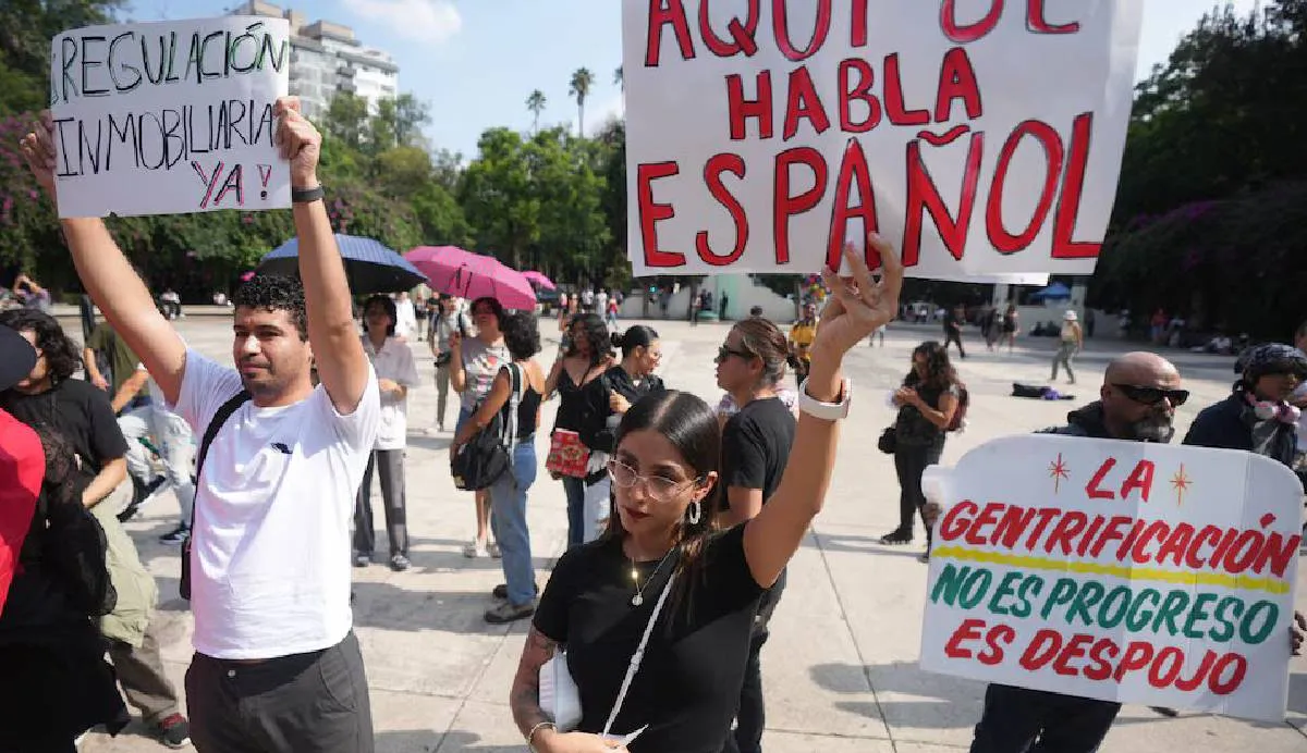 La protesta comenzó a las 14:00 horas | RS
