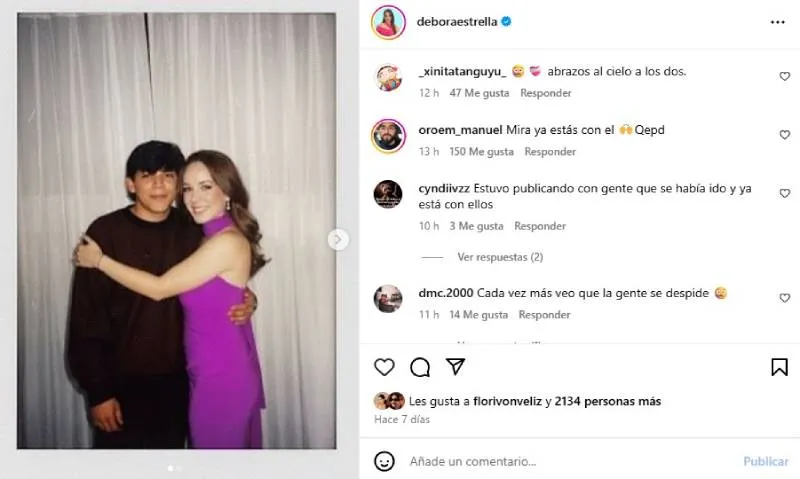 También recordó a su mejor amigo, muerto hace 27 años/IG