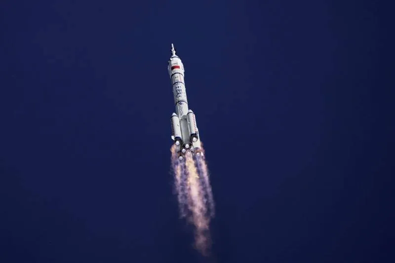 Cohete chino Long March 2F. / AP