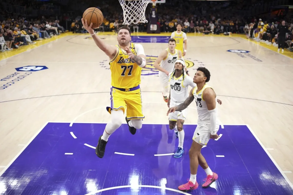 Luka en Lakers | AP