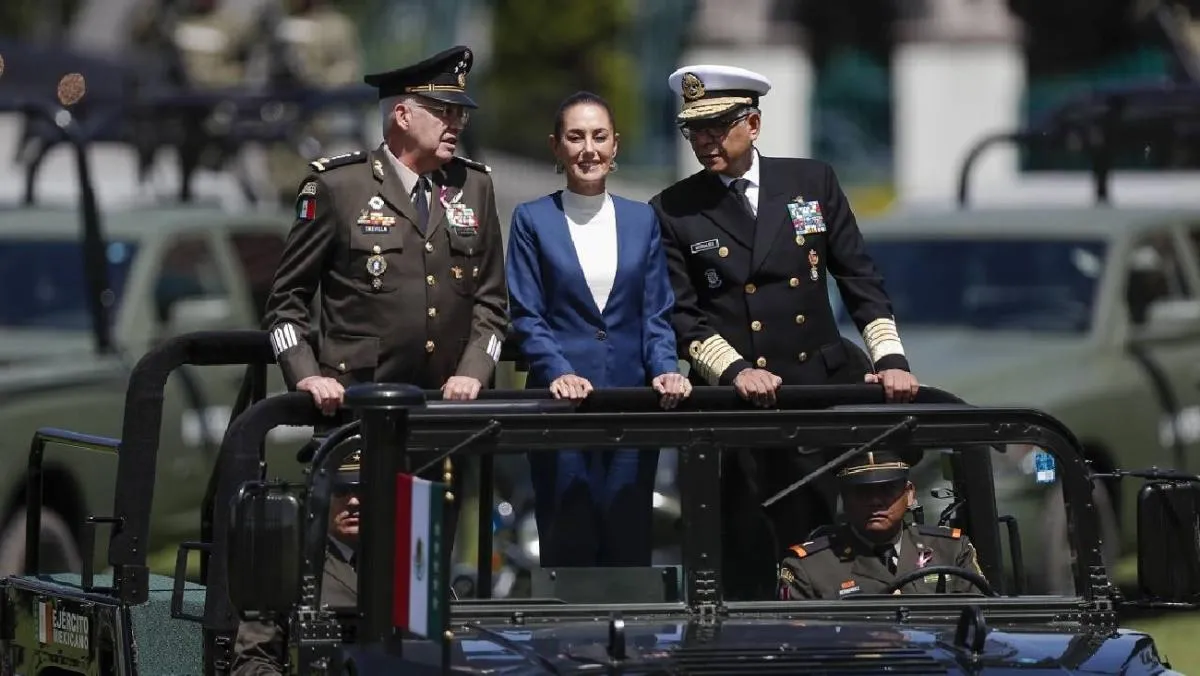 Será el primer desfile de Claudia Sheinbaum como presidenta/X