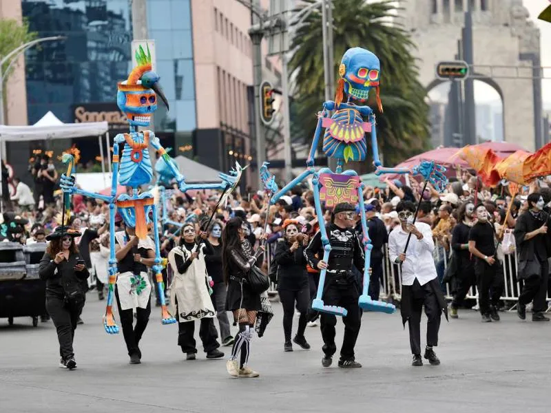 Reforma e Insurgentes fueron algunas de las avenidas por donde pasó el contingente/Gobierno CDMX