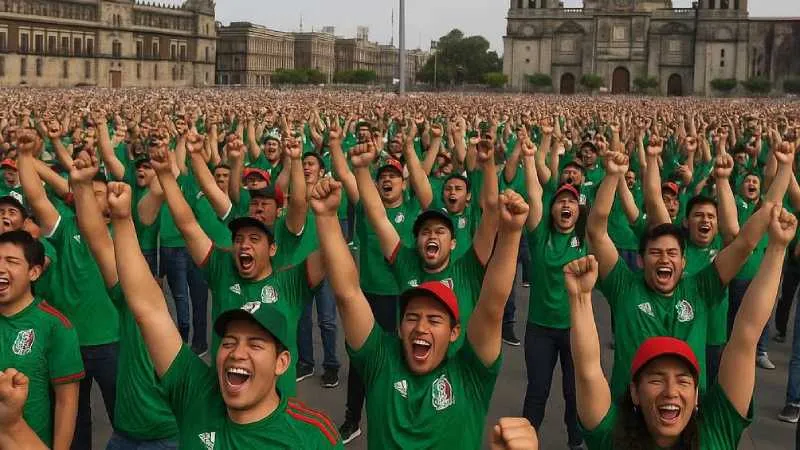 La ola más grande del mundo irá del Zócalo hasta el Estadio Azteca/ChatGPT