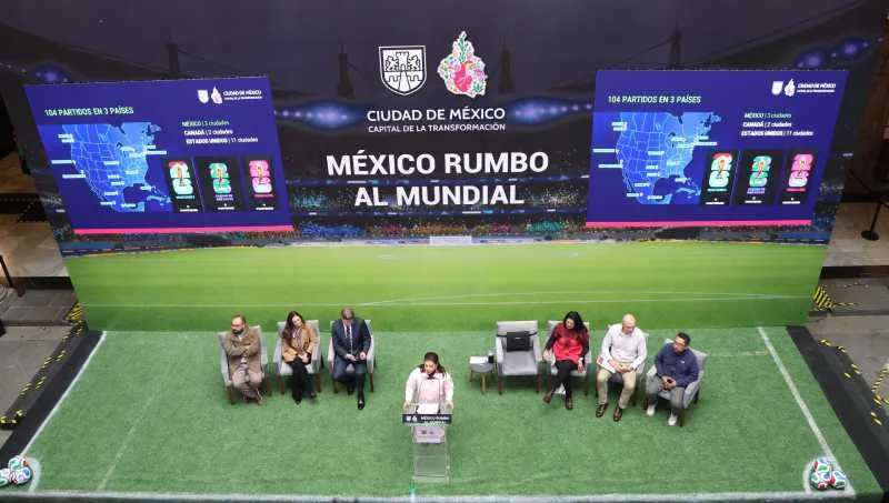El gobierno capitalino presentó sus planes rumbo al Mundial 2026/Gobierno CDMX