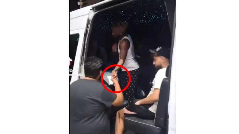 Sorprendió con su propina