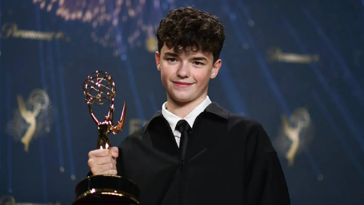 Owen Cooper se llevó un Premio Emmy con apenas 15 años/AP