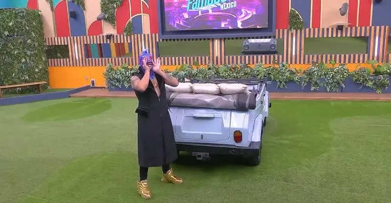 Este domingo el Escorpión Dorado llegó por sorpresa a la casa/X: @LaCasaFamososMx