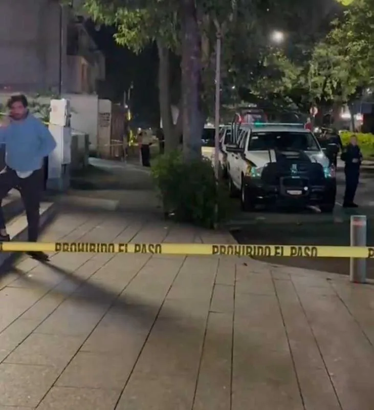 El hecho se dio la noche del lunes en la zona de Polanco/X