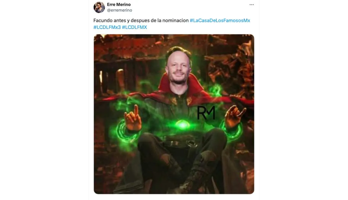 En redes sociales no faltaron los memes dedicados a Facundo/X