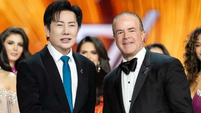 Nawat Itsaragrisil y Raúl Rocha Cantú son parte del comité organizador de Miss Universo/IG: @nawat.tv