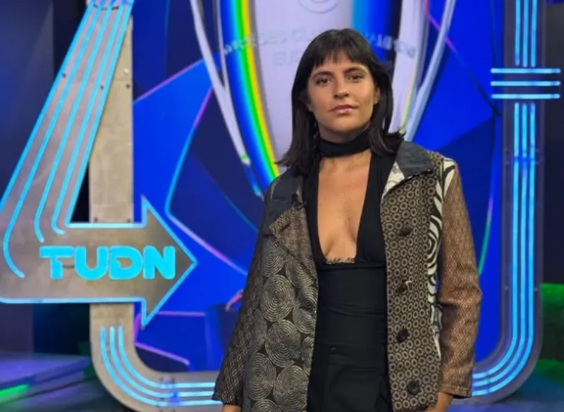 Lola del Carril en un foro de TUDN