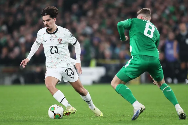 Portugal no pudo y cayó 2-0 ante Irlanda | AP