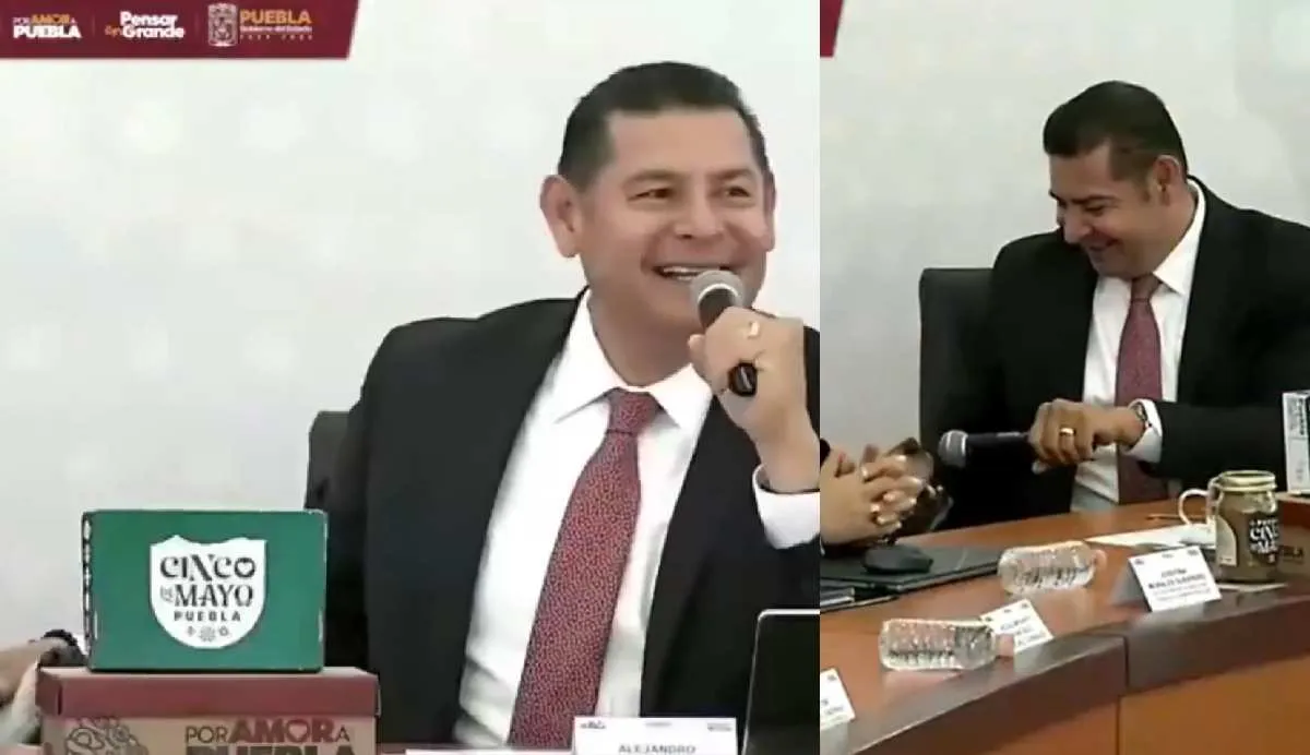 La entrevista del gobernador a su perro ya se hizo viral/Gobierno Puebla