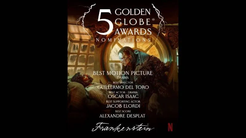 En total son cinco las categorías en las que fue nominada la película Frankenstein/IG: @gdtreal