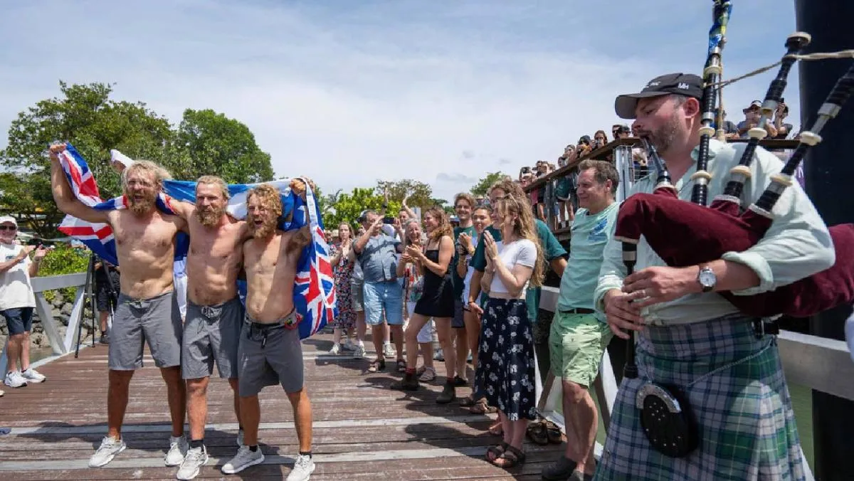 Los hermanos no contaron con ninguna ayuda externa durante su travesía/AP