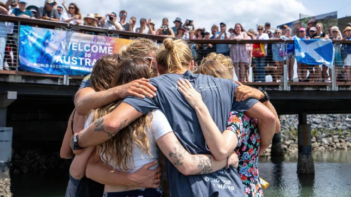 Al final el viaje sirvió para una buena causa en pro del medio ambiente/AP