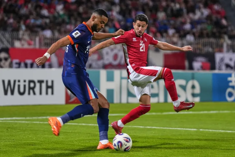 Países Bajos venció 2-0 a Malta en las Eliminatorias | AP