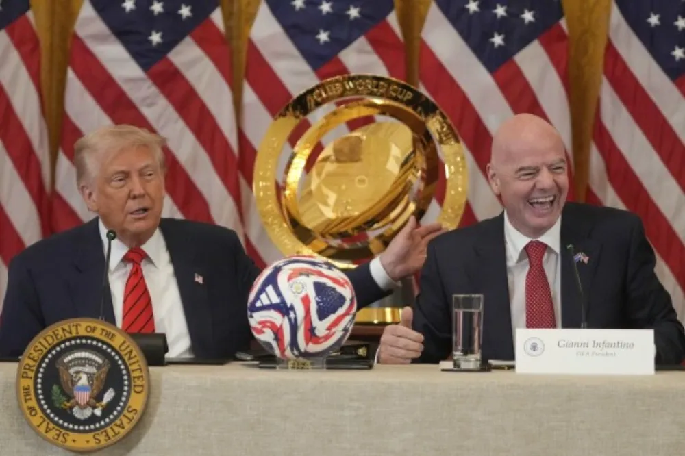 Trump mantiene una muy buena relación con Infantino